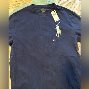 BNWT Navy Polo Ralph Lauren tshirt size L